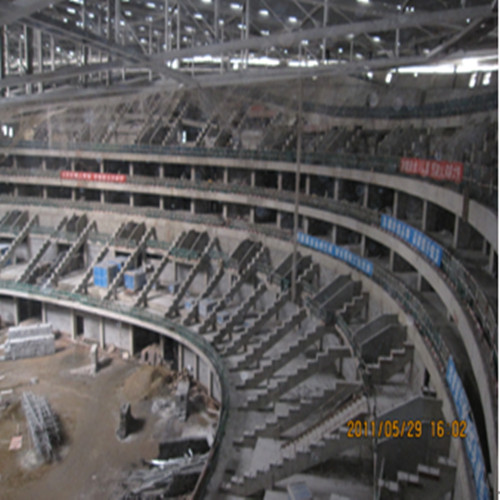 东莞市蓝球馆不锈钢天沟安装、制作、焊接工程