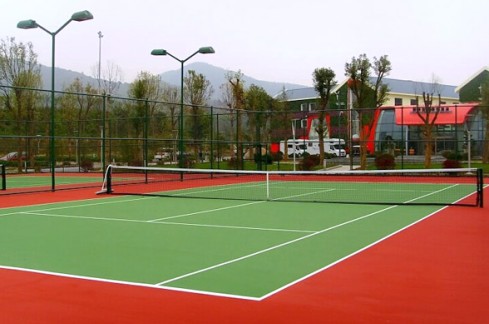 网球场工程施工