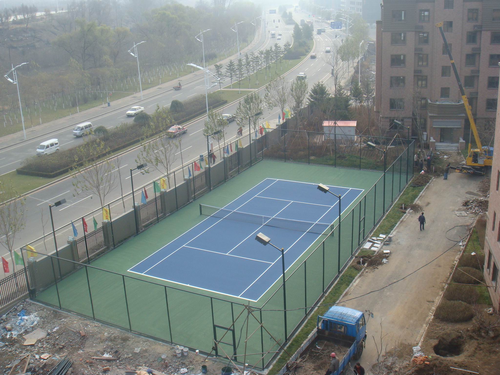 中环滨江花园网球场—吉林市